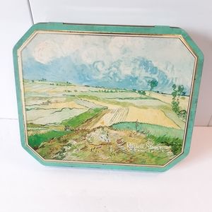 Vintage Russell Stovers Candie Tin 1998 Van Gough